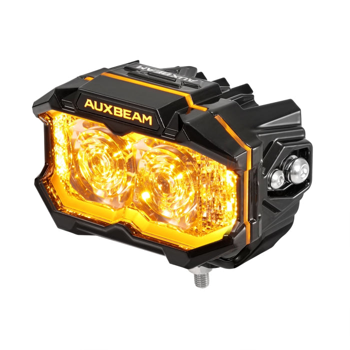 MASTER-T Series 5" Spot Beam Off-Road Lights with Dynamic Start-Up Amber Backlight