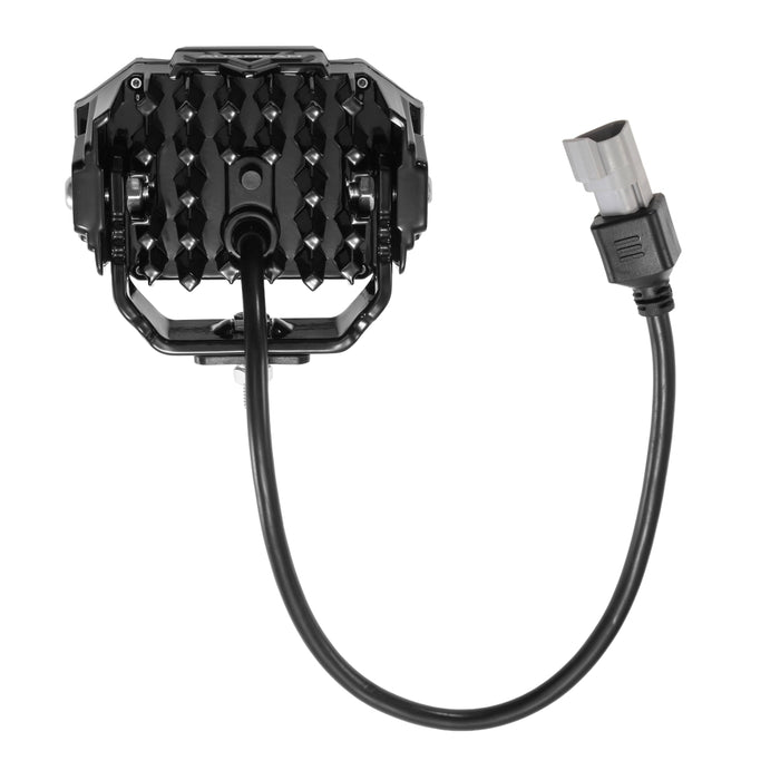 MASTER-T Series 5" Spot Beam Off-Road Lights with Dynamic Start-Up Amber Backlight