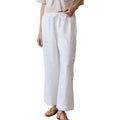Melissa Nepton Tonio Linen Pant- Off White