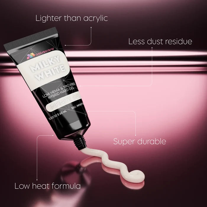 Milky White Infinity Gel - 60g
