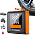 🆕Model-H4 19mm Cylinder Portable Car Tire Inflator Air Compressor Pump for Pickup Truck Car Motorcycle Bike Ball