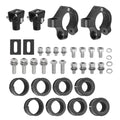 Motorcycle Universal Spotlight Bracket, 360 Degree Adjustment Tube Clamp Mounting Bracket Fit 0.87"-1.26" ATV UTV Roll Bar | 2 PCS