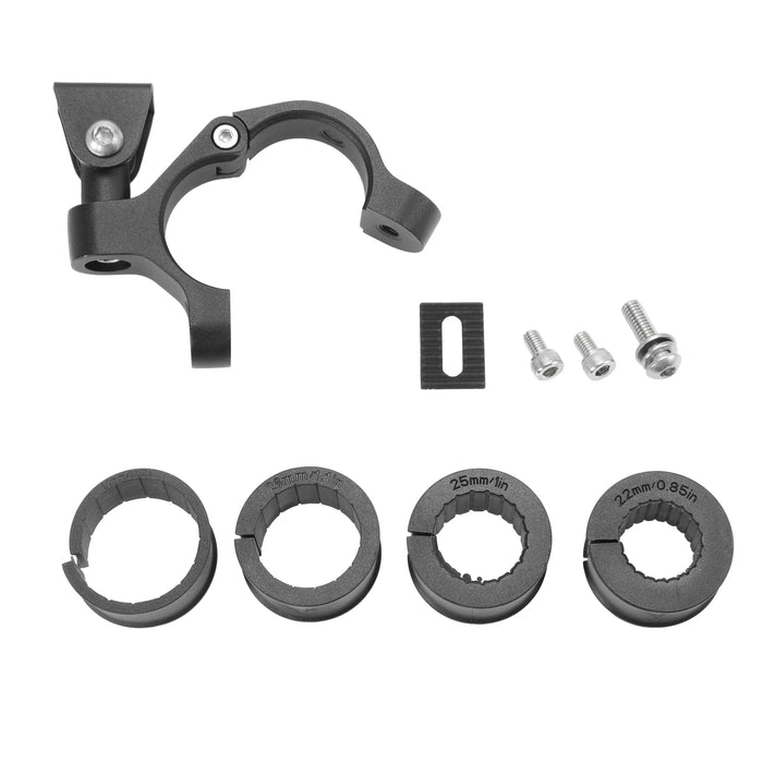 Motorcycle Universal Spotlight Bracket, 360 Degree Adjustment Tube Clamp Mounting Bracket Fit 0.87"-1.26" ATV UTV Roll Bar | 2 PCS