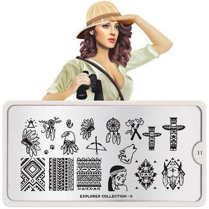 Moyou London Stamping Plate - Explorer 11 - Maskscara