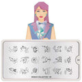 Moyou London Stamping Plate - Origami 05 - Maskscara