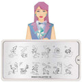 Moyou London Stamping Plate - Origami 06 - Maskscara