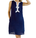 Navy Bleu Erin Dress - Navy Bow
