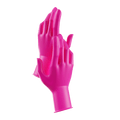 Nitrile Gloves - Pink Small - Maskscara