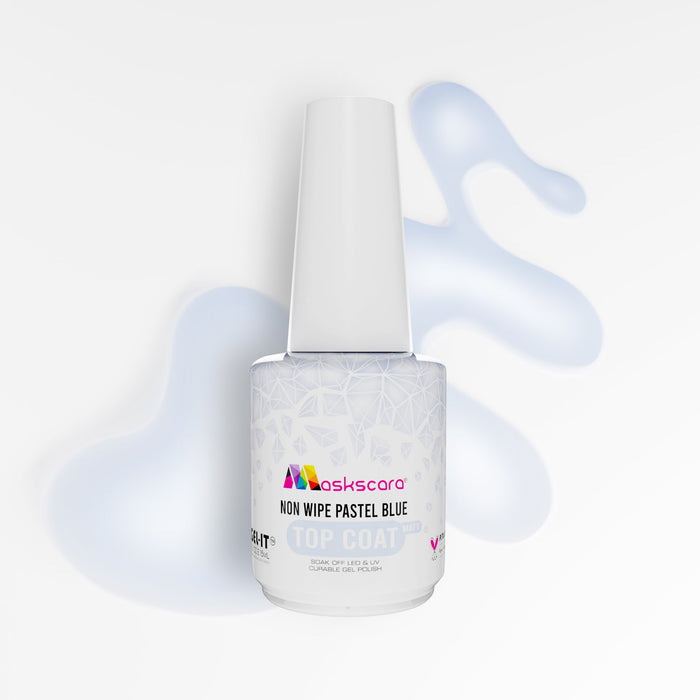 Non-Wipe Pastel Topcoat - Blue