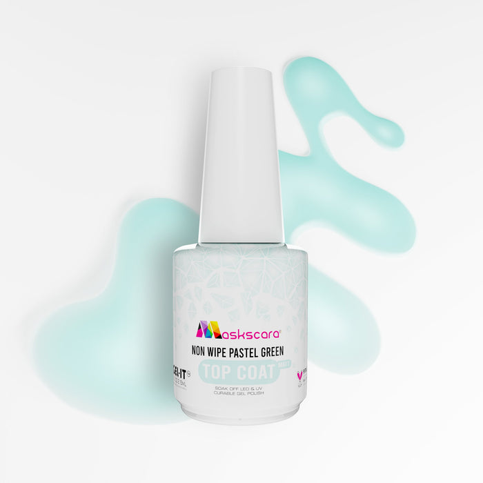 Non-Wipe Pastel Topcoat - Green