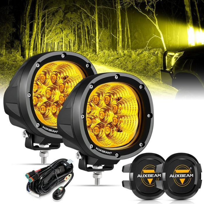 2Pcs Pod Lights / Black Covers