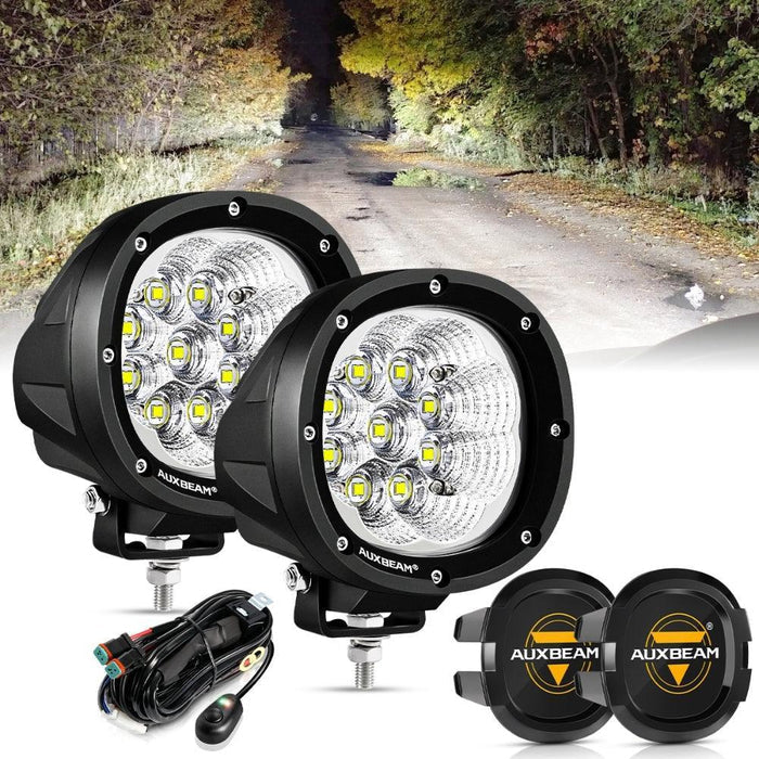 2Pcs Pod Lights / Black Covers