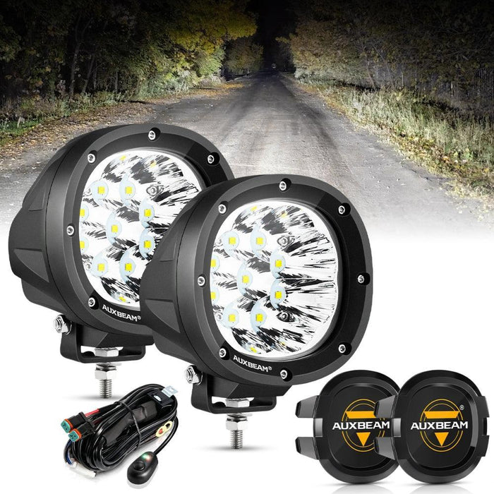 2Pcs Pod Lights / Black Covers