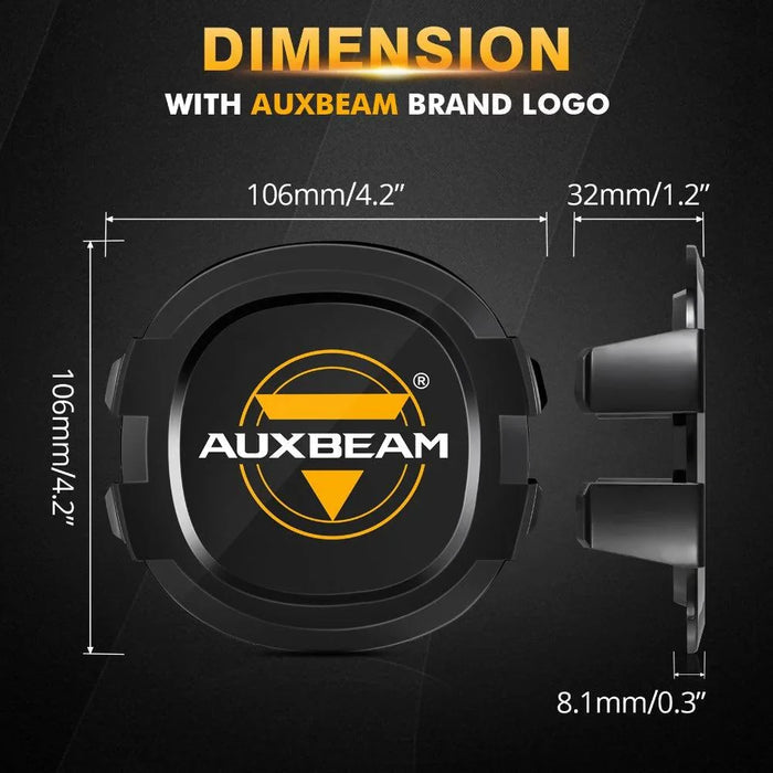 P4 Series 4 Inch Round LED Pod Lights Black Cover Light Shield Cover