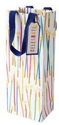 Party Candles Wine & Bottle Gift Bag