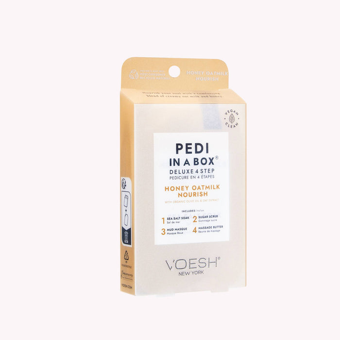 Pedi in a Box Deluxe 4 Step Honey Oatmilk Nourish