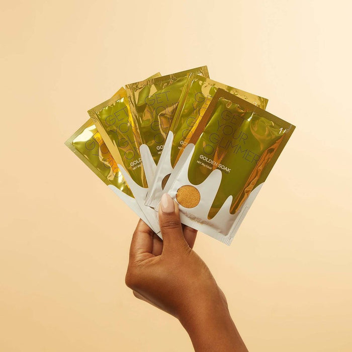 Pedi in a Box Glimmer Spa - Gold - Maskscara