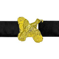 Pheasant Interchangeable Belt Buckle with Gold Finish