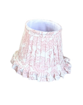 Pink Pleated Lamp Shade