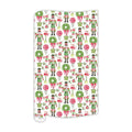 Poinsettia Nutcracker with Topiaries Wrapping Paper