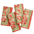 Pomegranate Harvest Pinecone Napkin - Set of 4