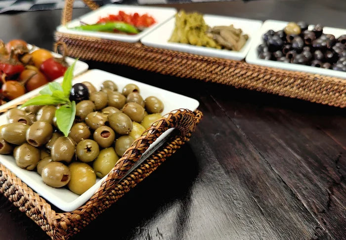 Rectangular Tray with Dividers - 2 Sizes