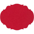 Red French Frame Paper Placemat