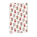 Red, Green and Blue Angels with Gold Stars Wrapping Paper