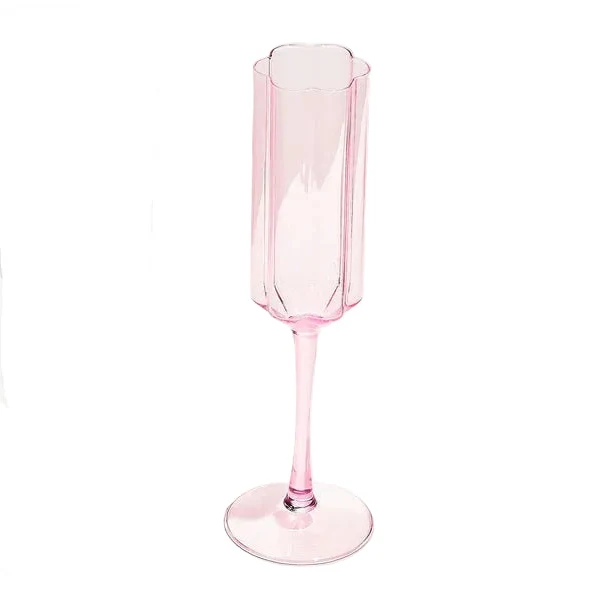 Scalloped Flute - Pink