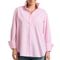 SHIRTY Elodie Girlfriend Shirt - Pink Stripe