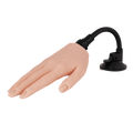 Silicone Practice Hand with stand - 01 Light - Maskscara