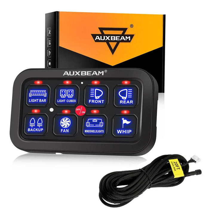 🔥8 Gang Switch Panel+20FT Extension Cable