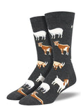 Socksmith Silly Billy - Charcoal Heather