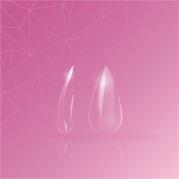 Soft Gel Tips - Full Cover (Stiletto Small) - Maskscara