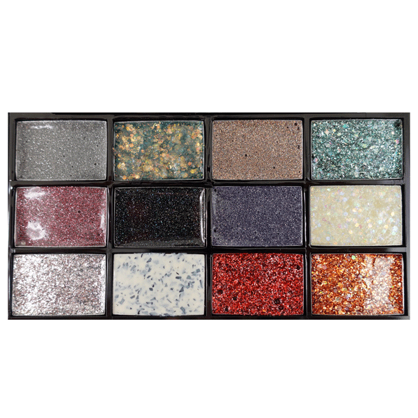 Solid Gel Palette - Glitter - Maskscara