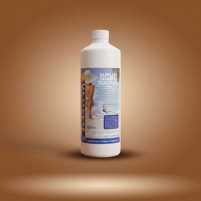 Spraytan 10% HVLP Tanning Solution with Bronzer 1 Litre