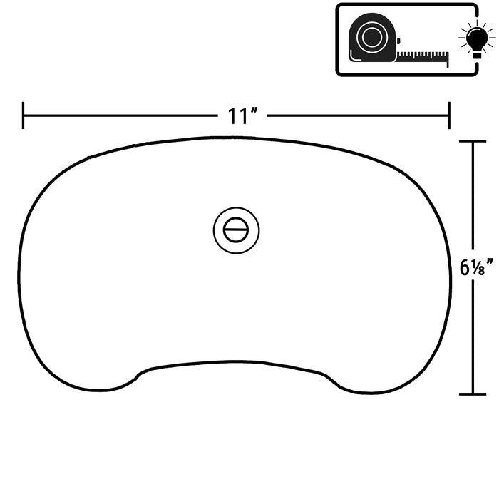 Sundance 780 headrest pillow