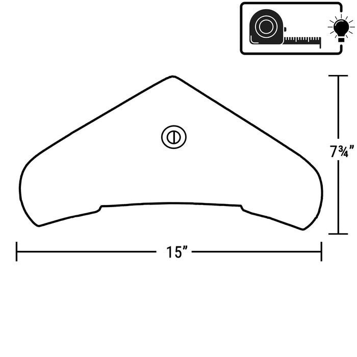 Sundance 980 headrest pillow