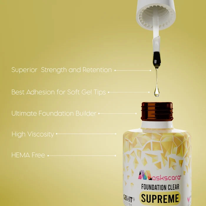 Supreme Nail Foundation - Clear