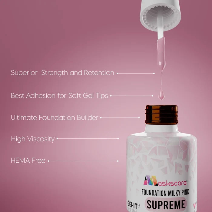 Supreme Nail Foundation - Milky Pink