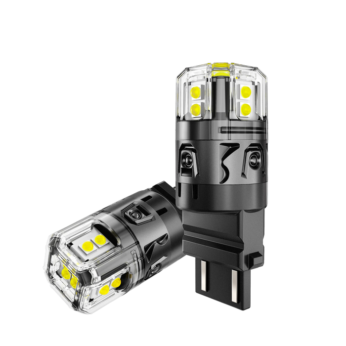 🆕T25 3157 3156 LED Backup Reverse/Turn Signal/Brake Tail Light Bulbs 13W 500% High Brightness CAN-Bus Error Free 6500K White B52 Series | 2 Bulbs