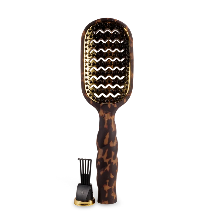Teleties Vented Hair Brush - Tortoise