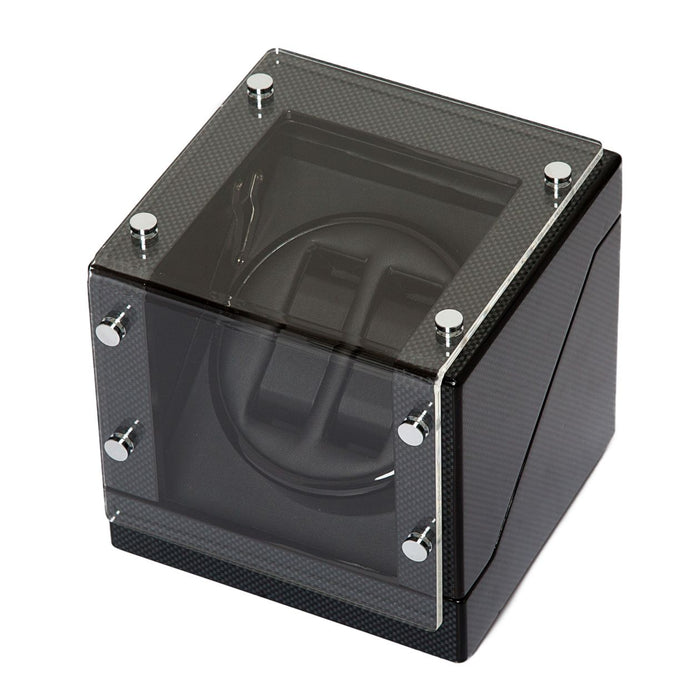 The Carbon Fiber Watch Winder-2 Slot