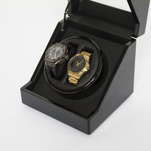 The Carbon Fiber Watch Winder-2 Slot