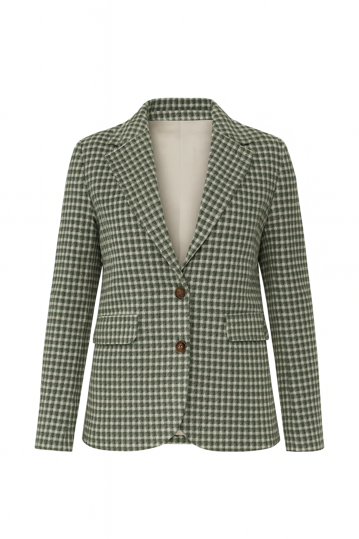 The Little Project Georgia Blazer - Basil