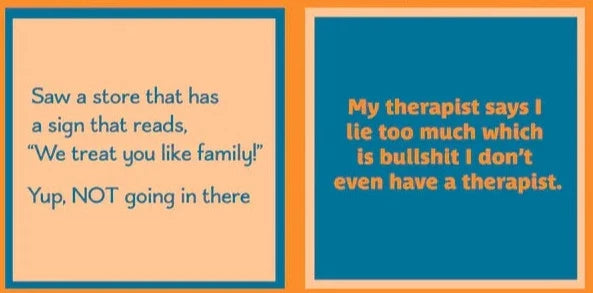 "Therapist" Beverage Napkin