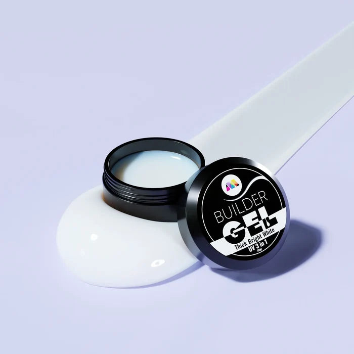 Thick Bright White UV Builder Gel - 15g