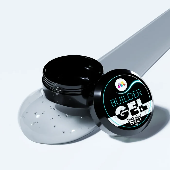 Thick Clear UV Builder Gel - 50g