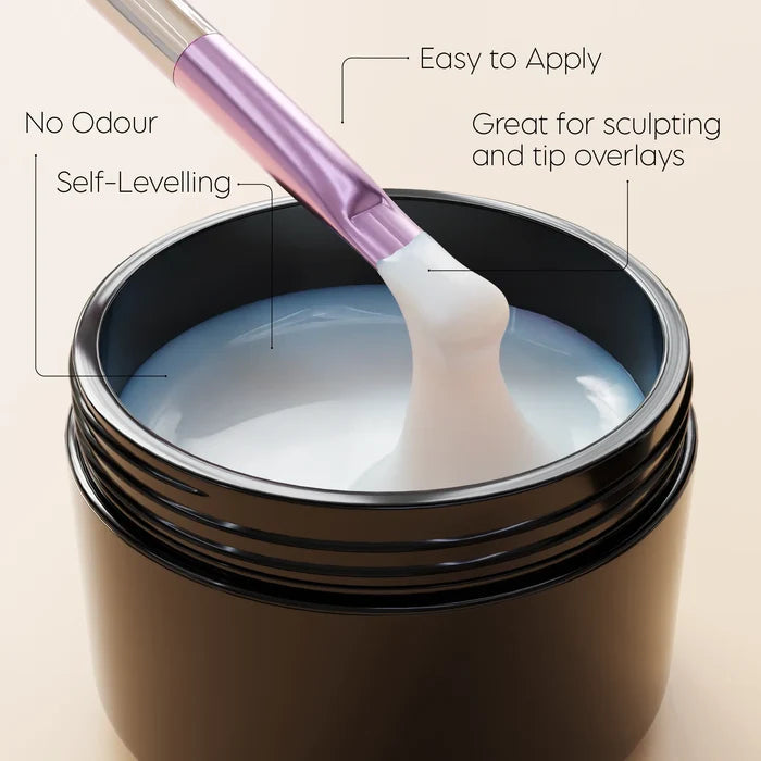 Thick Milky White UV Builder Gel - 15g