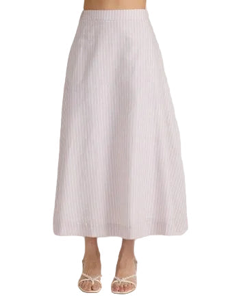 Thomas & Lourdes Marc Skirt - Sand Ticking